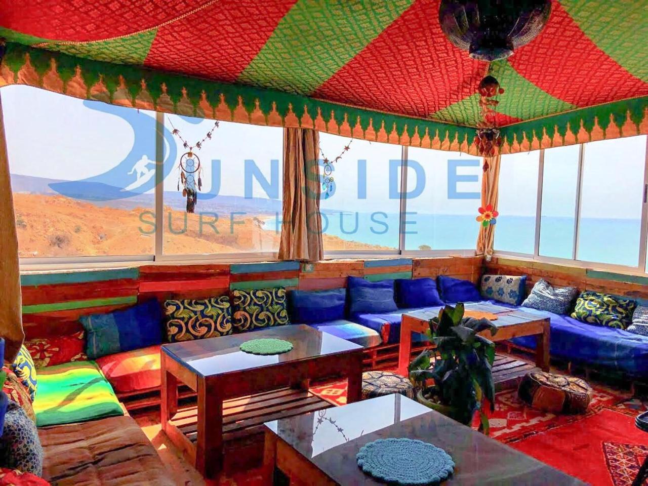 Hostel Sunside Surf House Taghazout Exteriér fotografie